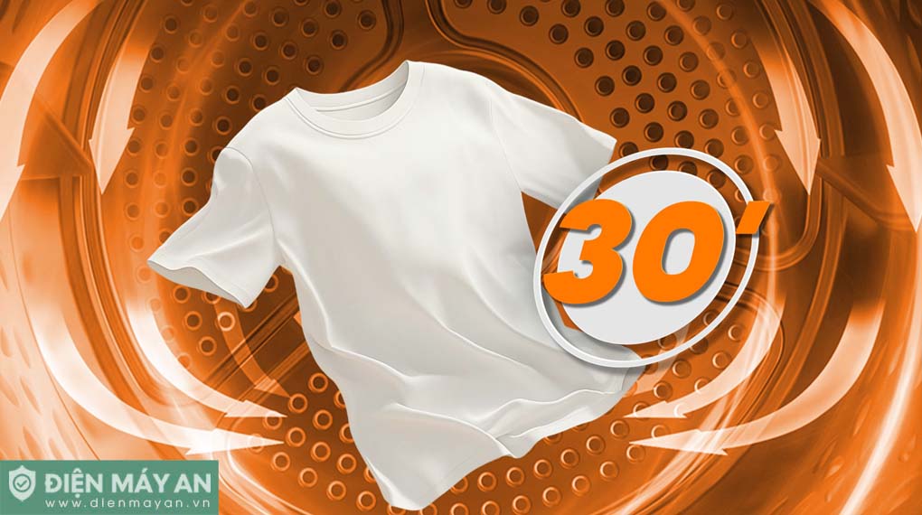 Máy sấy bơm nhiệt Casper 9 kg TD-P9HG1